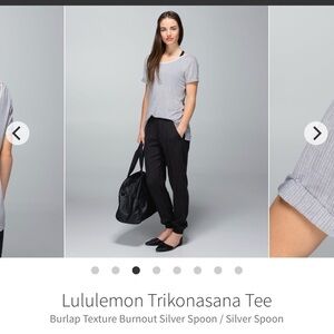 Lululemon Trikonasana Tee